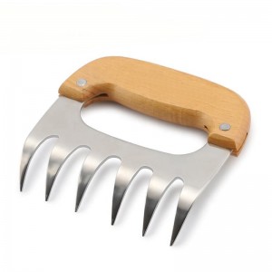Hot Sell Hit resistent duurzaam roestvrij staal 304 vleesklauwen BBQ Accessoires Meat Shredder Claws