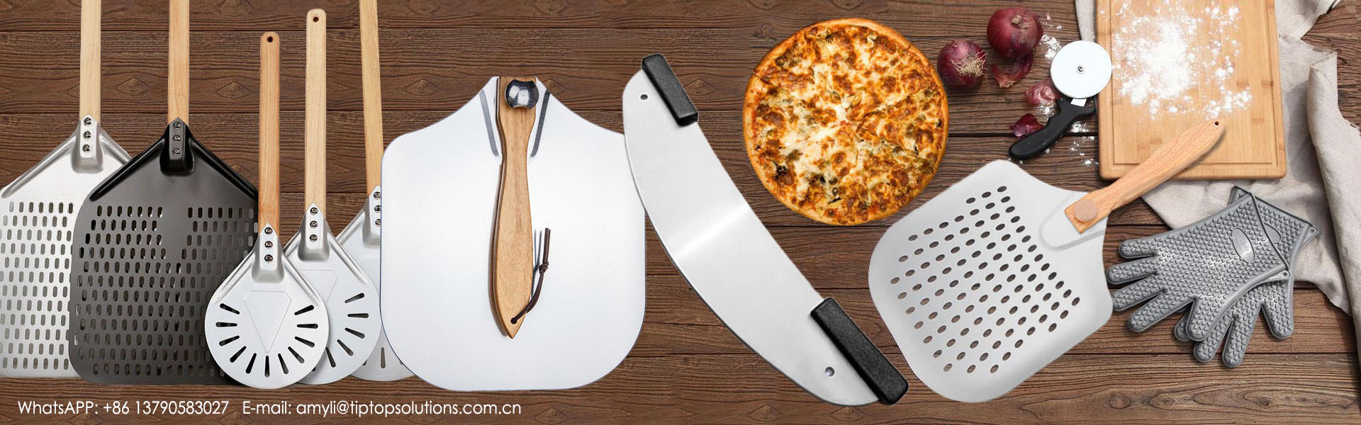 Pizza Peel, Pizza Cutter, Ovengereedschap,TIPTOP SOLUTIONS CO.,LIMITED